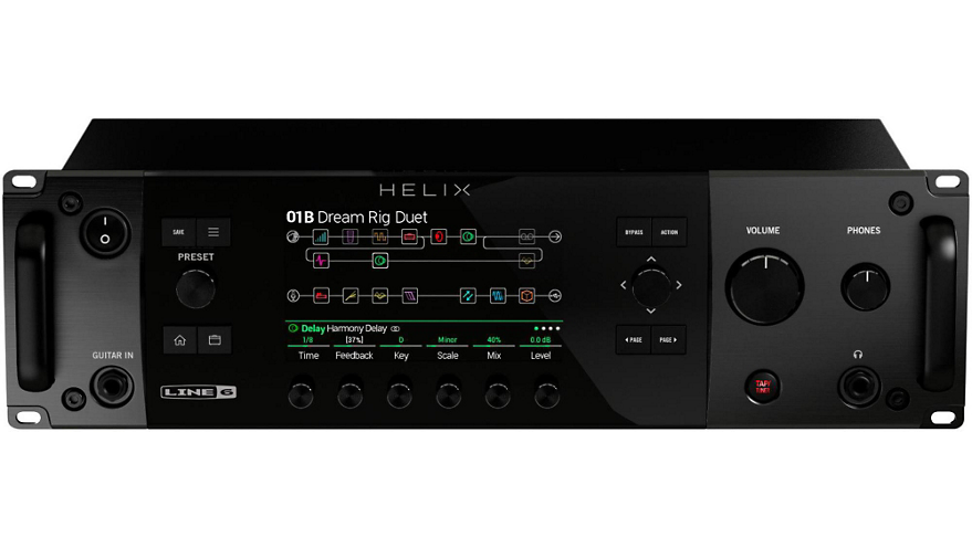 Line 6 Helix Multi-Effects Guitar Rack