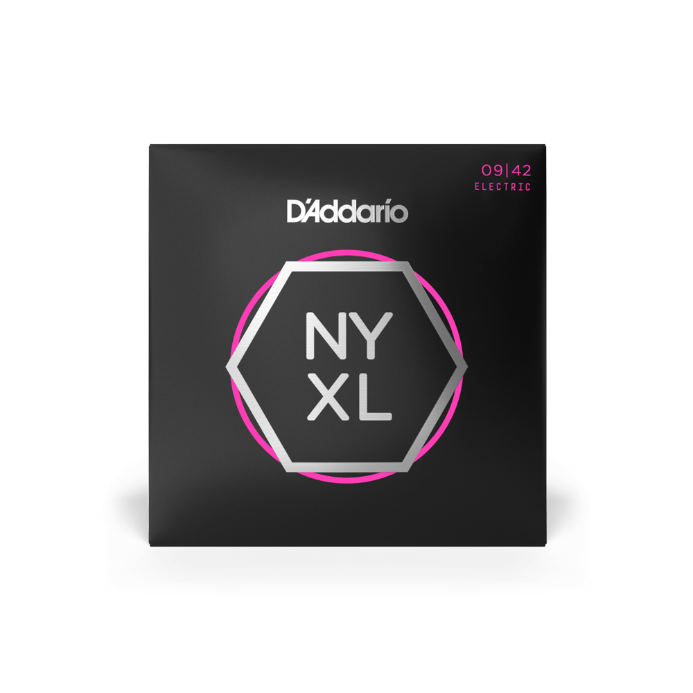 D'addario Nyxl0942 Nyxl Nickel Wound 9-42 Super Light Electric Guitar Strings
