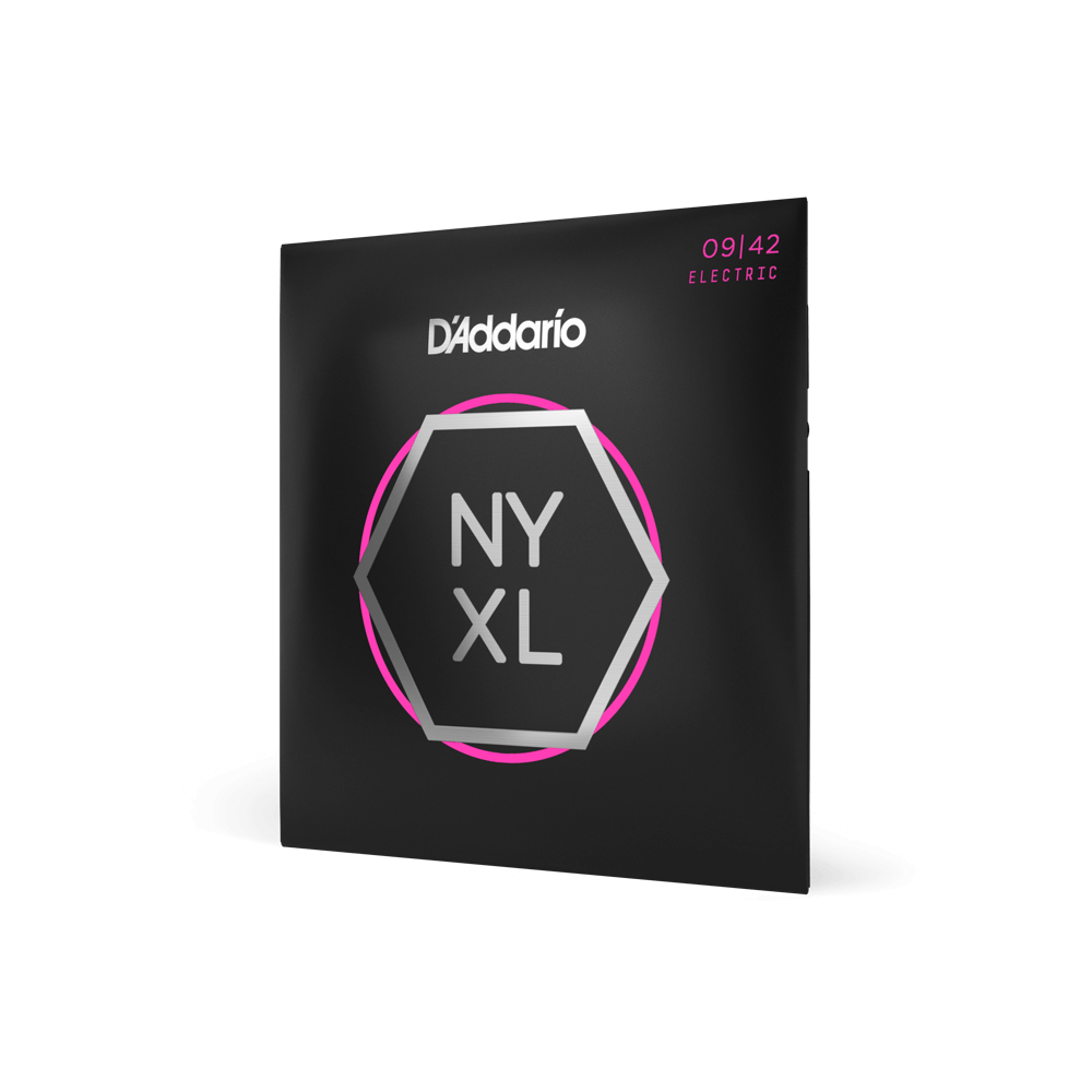 D'addario Nyxl0942 Nyxl Nickel Wound 9-42 Super Light Electric Guitar Strings