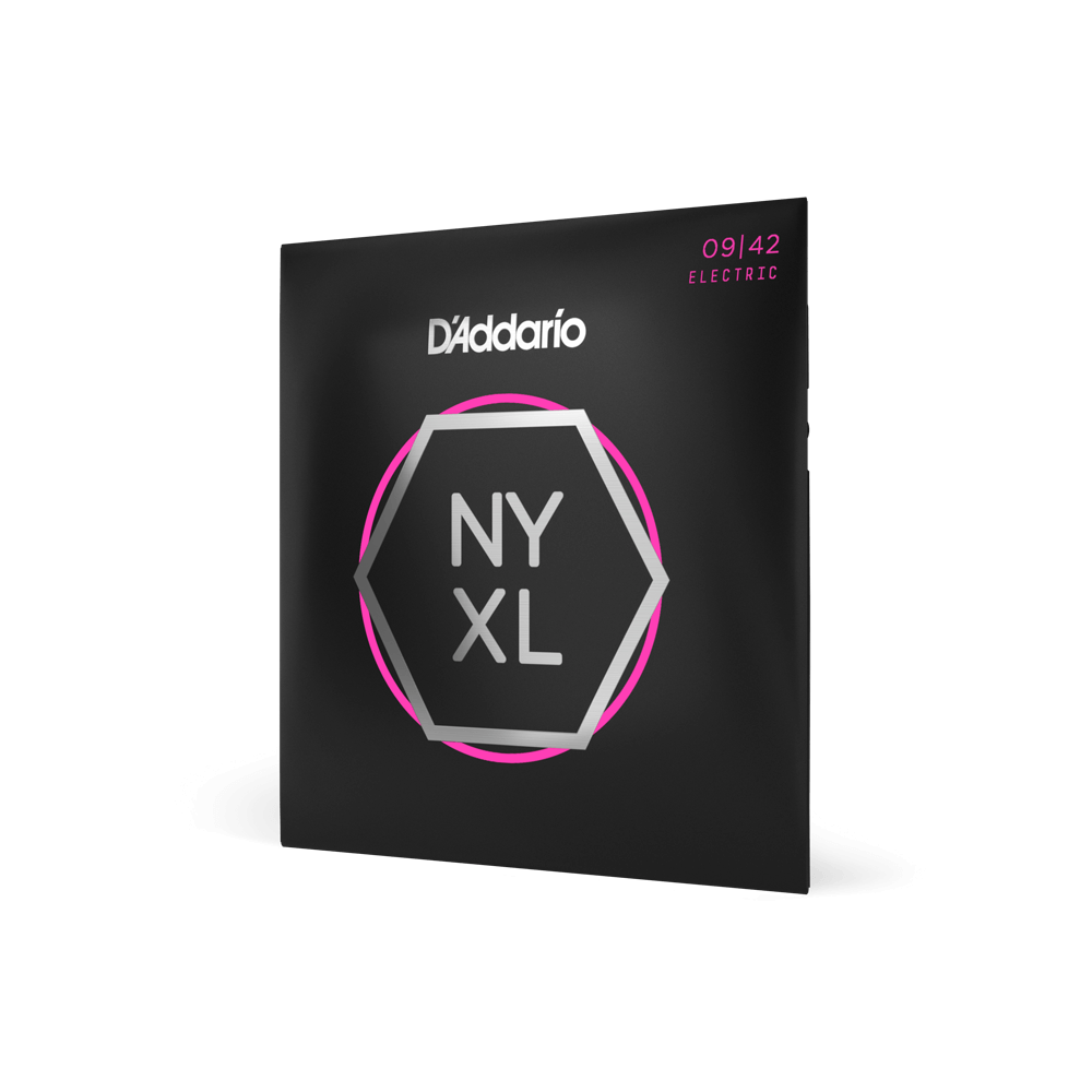 D'addario Nyxl0942 Nyxl Nickel Wound  9-42 Super Light Electric Guitar Strings