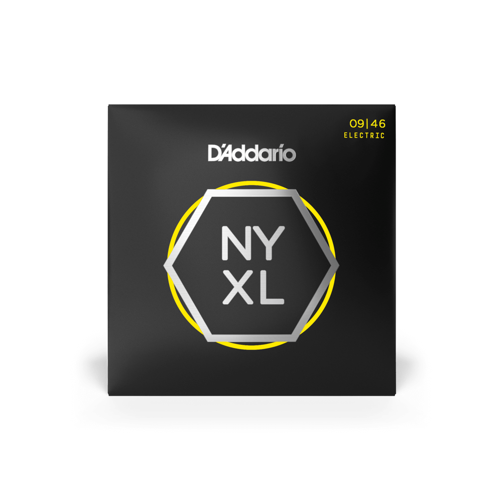 D'addario NYXL0946 Nickel Wound 9-46 Super Light Top/Regular Bottom Electric Guitar Strings