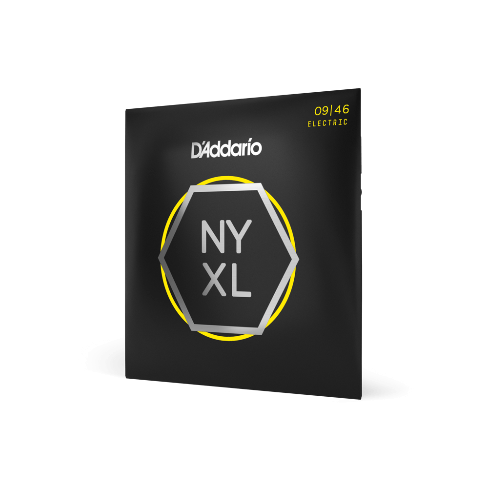 D'addario NYXL0946 Nickel Wound 9-46 Super Light Top/Regular Bottom Electric Guitar Strings