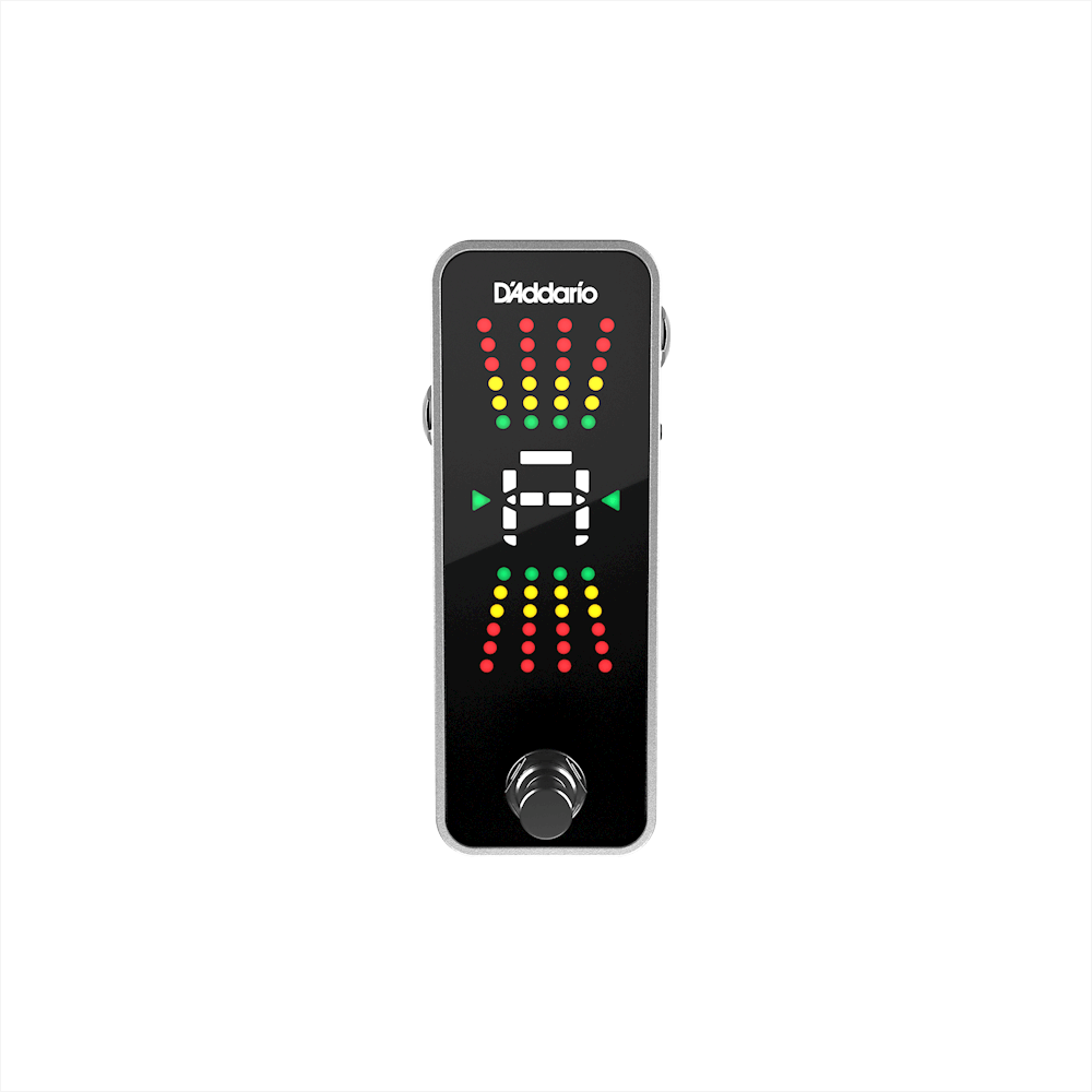 D'Addario Chromatic Pedal Tuner 32-Bit, True Bypass