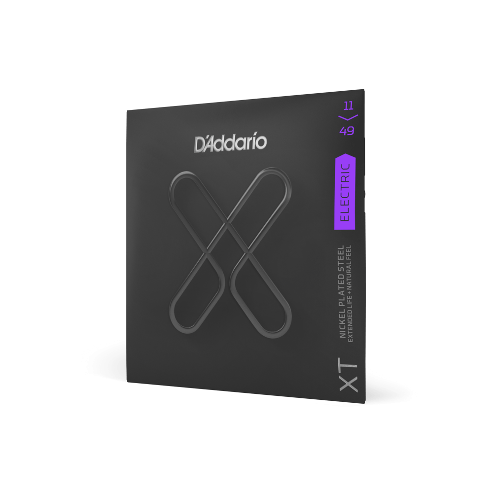 D'Addario XT Medium Nickel Plated Steel Electric Guitar String Set