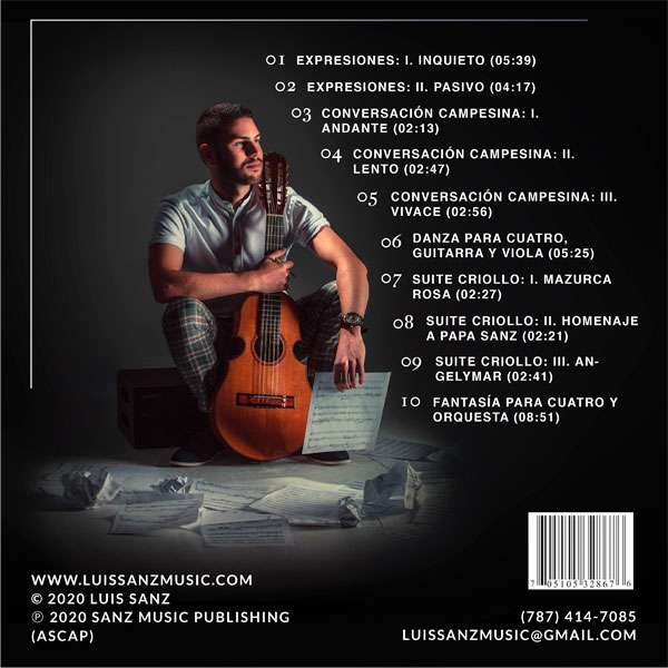 Cuatro Sinfónico de Luis Sanz CD