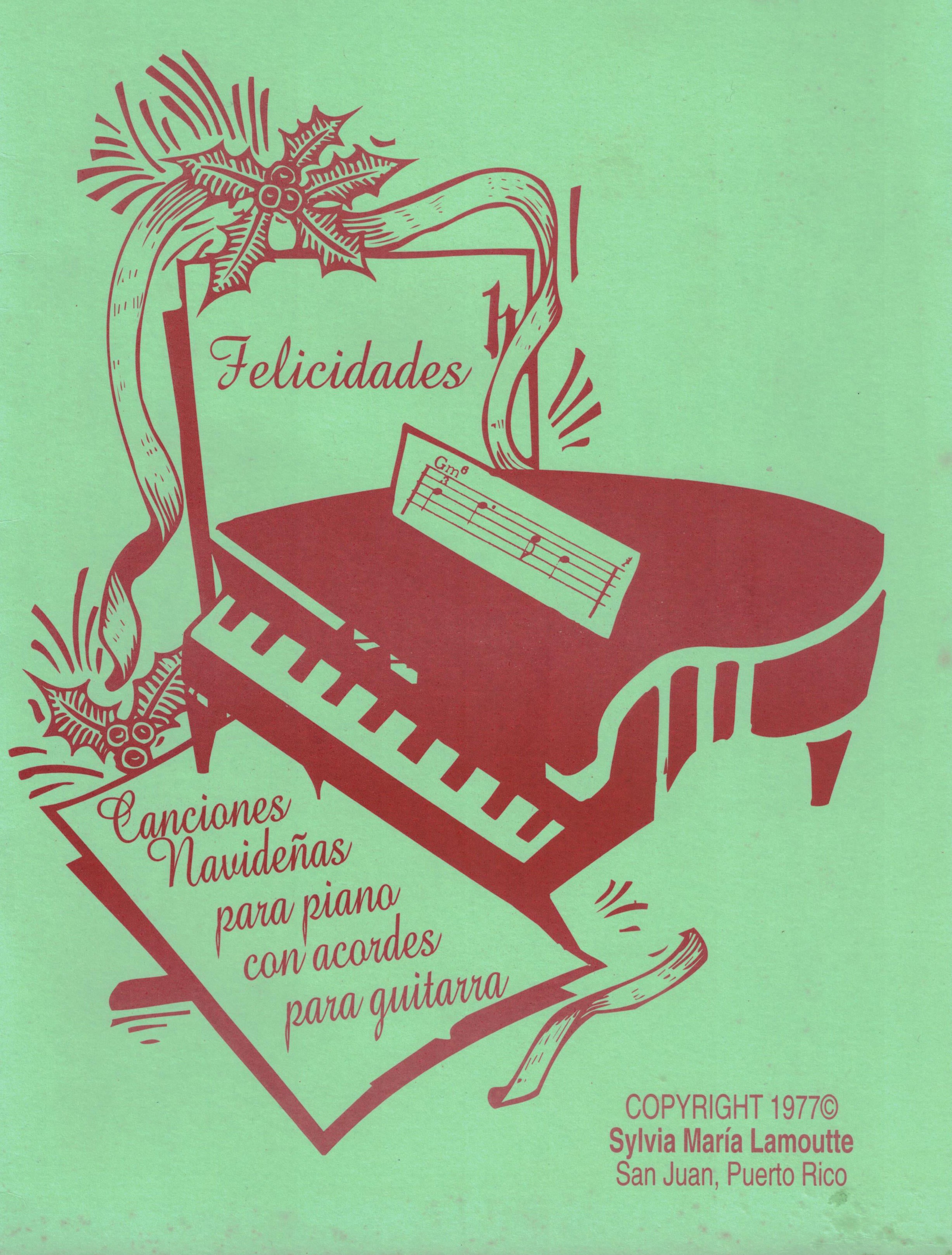 Felicidades - Canciones Navideñas Para Piano con Acordes para Guitarra