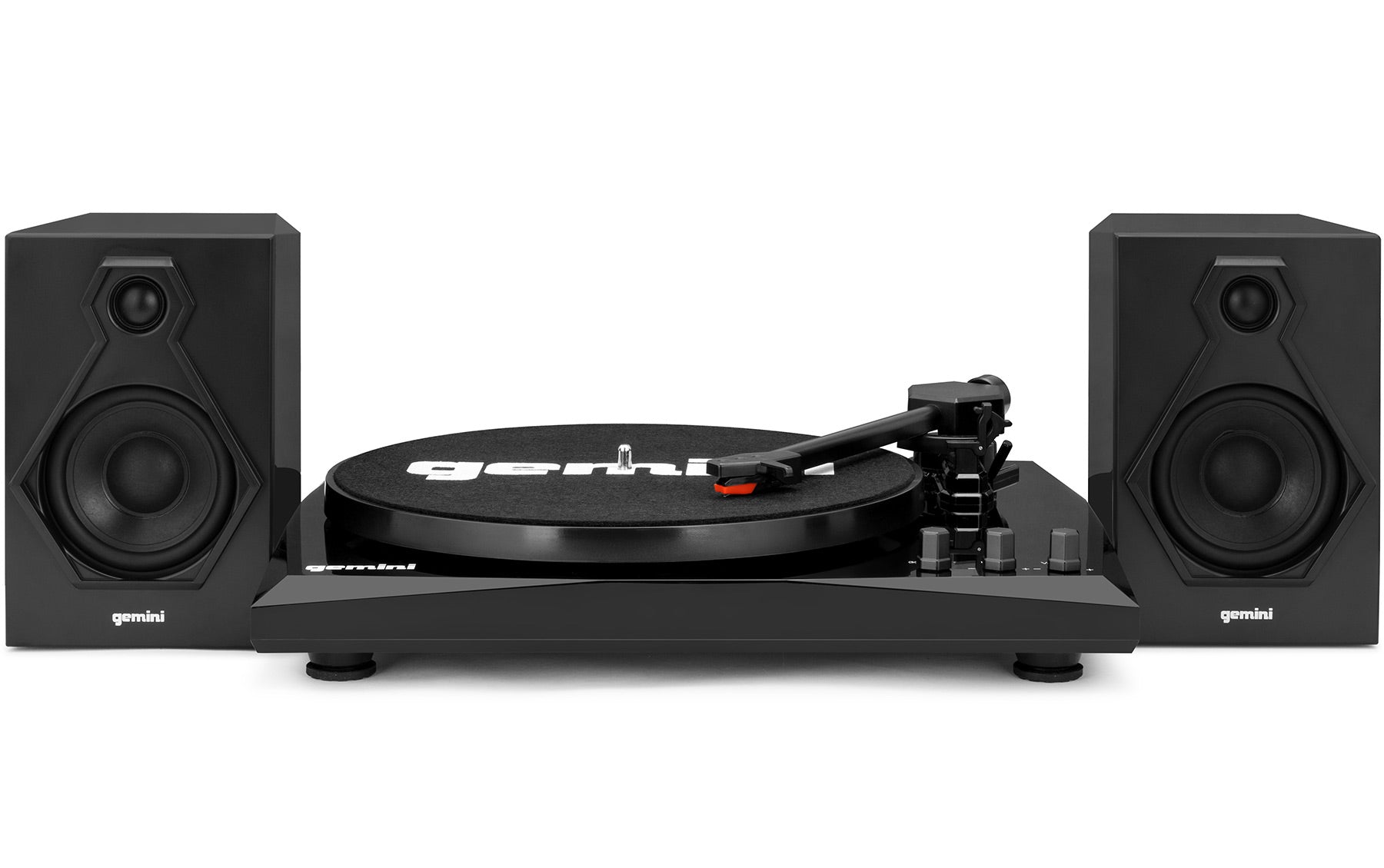 Gemini TT-900 Vinyl Record Player Turntable - Black
