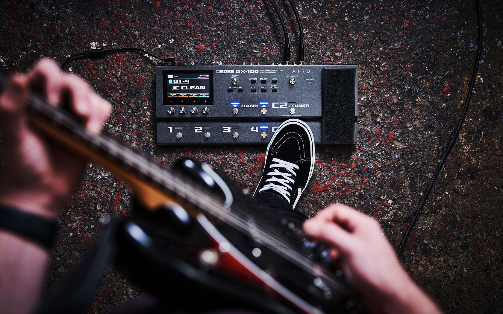 Boss GX-100 Guitar Multi-Fx Pedal & Usb Interface