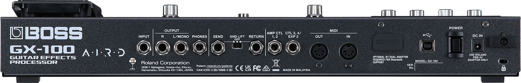 Boss GX-100 Guitar Multi-Fx Pedal & Usb Interface