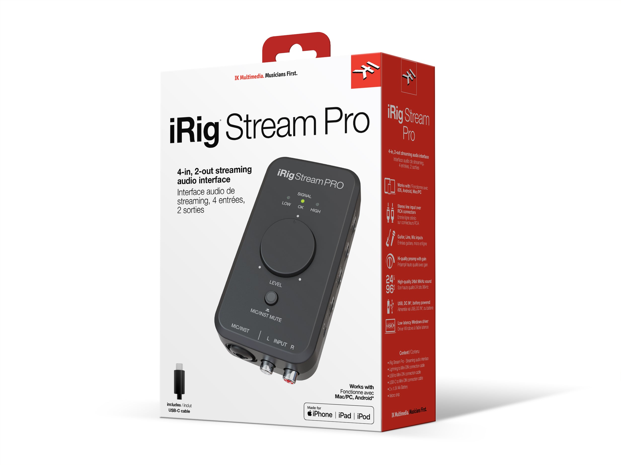 Ik Multimedia Irig Stream Pro Audio Interface