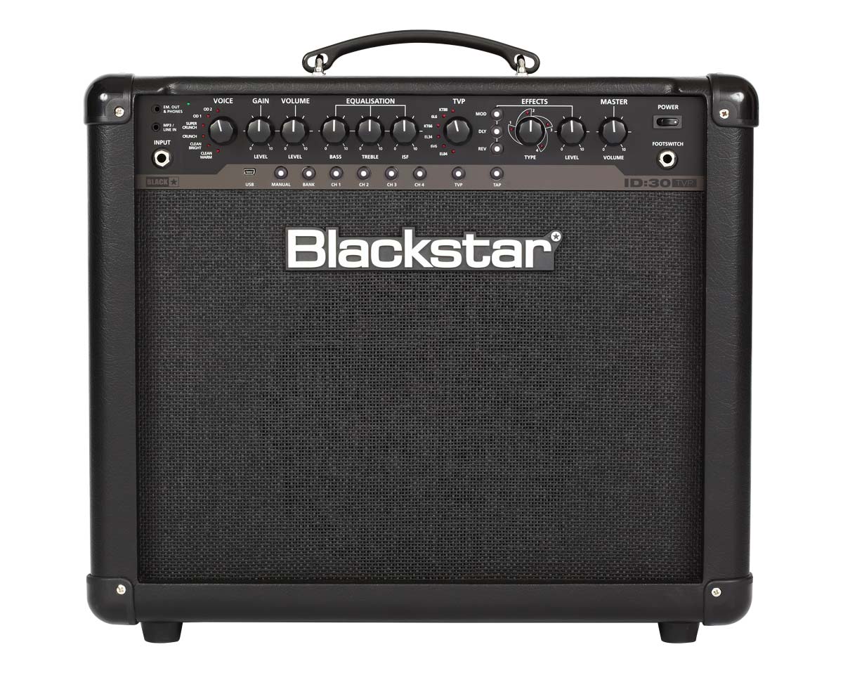 ID:30 1x12 30W Programmable Guitar Combo Amp w/FX - Black