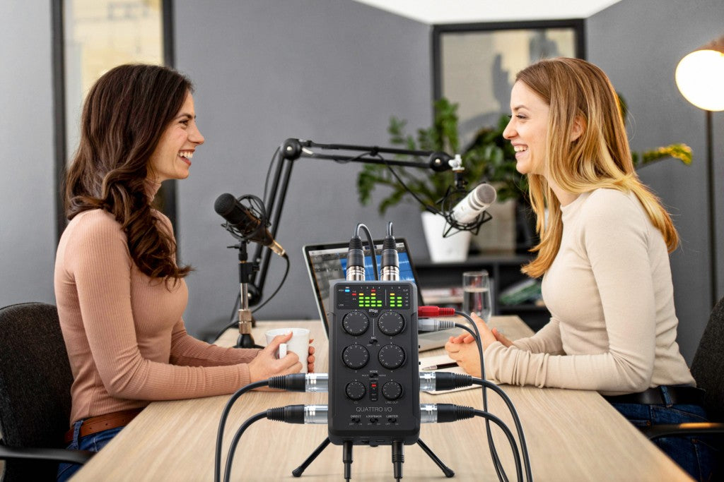 iK Multimedia iRig Pro Quattro Portable 4x2 Audio and MIDI Interface