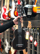 Ookala Soprano Ebony Ukulele w/ pickup