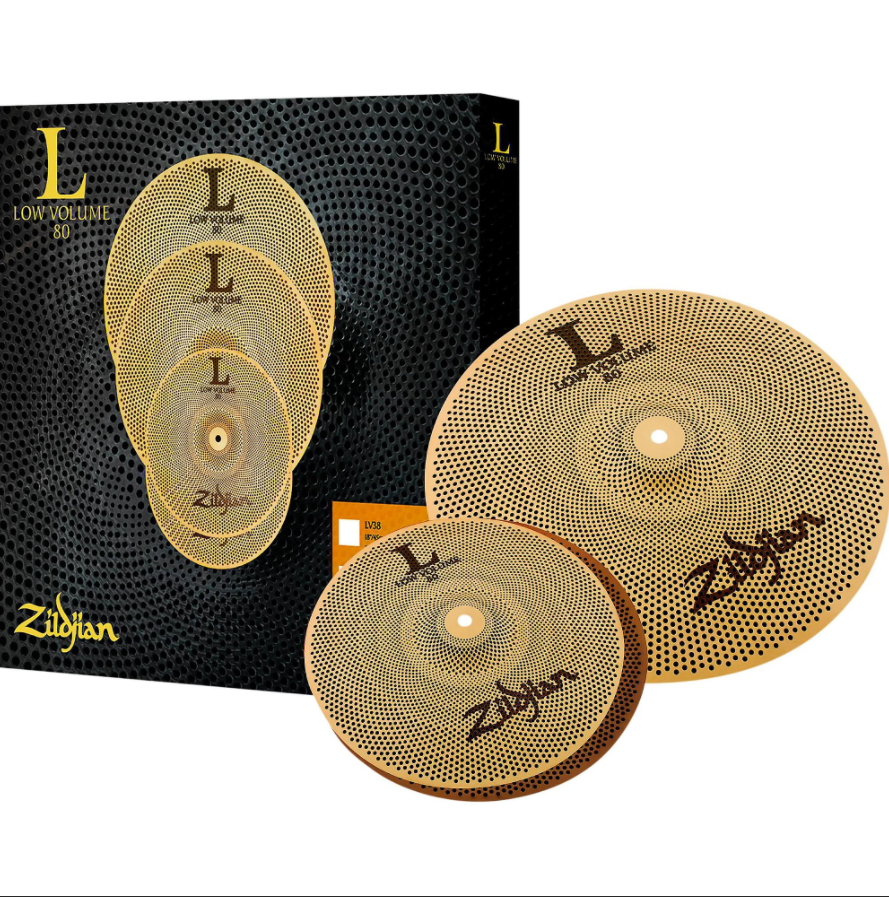 Zildjian LV38 Low Volume Cymbal Box Pack