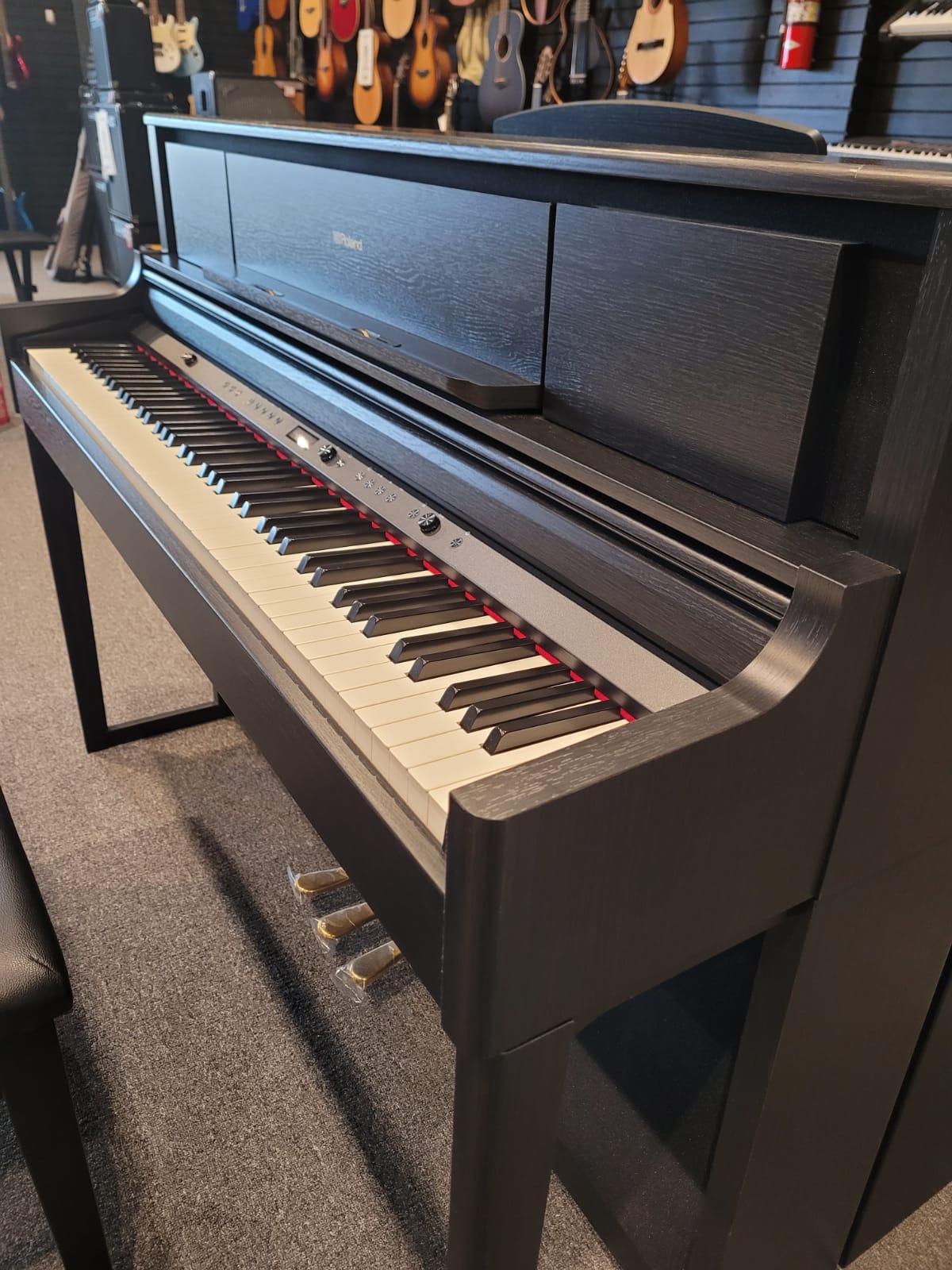 Roland LX705 88 Key Digital Piano - Charcoal Black