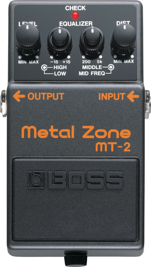 Boss MT-2-3A 30th Anniversary Metal Zone Distortion Pedal