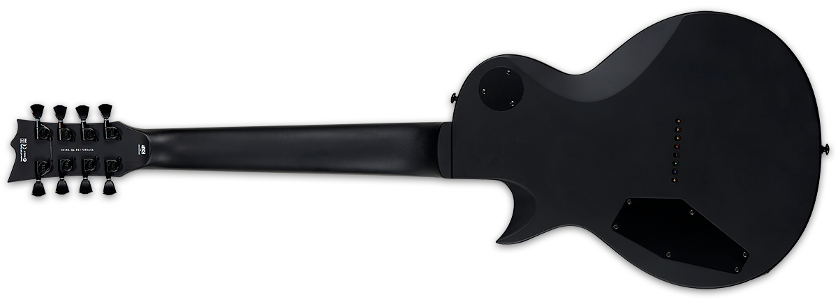 Esp Ltd EC-258 8-String Electric Guitar - Black Satin