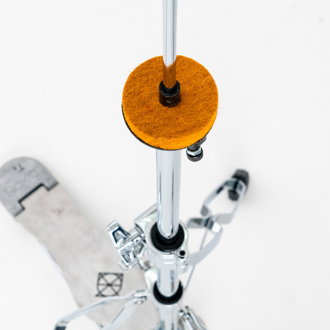Dixon Orange Wool Cymbal Felt 4PC Pack