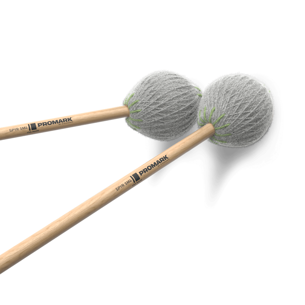 ProMark SPYR Series Medium-Hard Yarn Marimba Mallets SM4