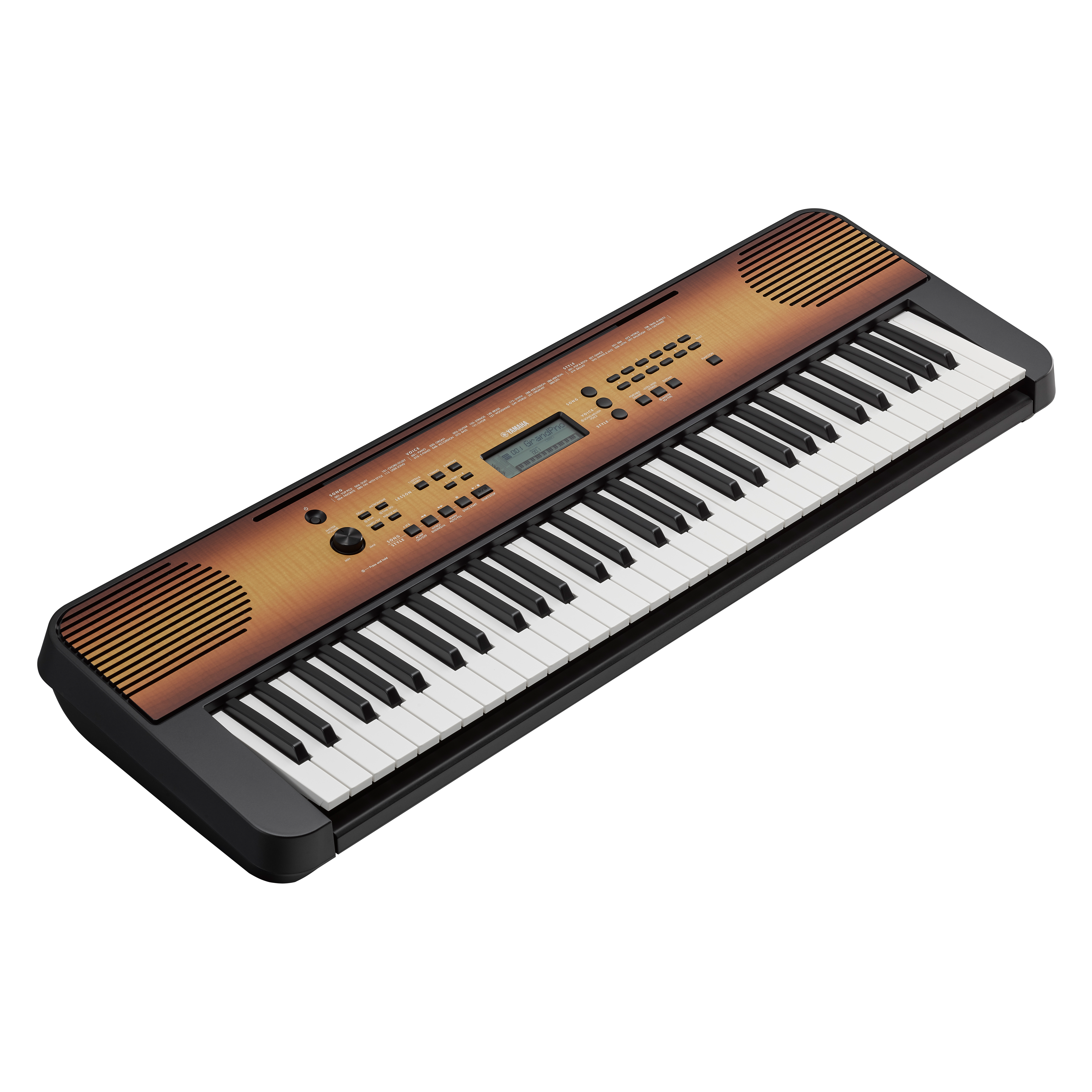 Yamaha PSR-E360 61-Key Portable Keyboard Maple