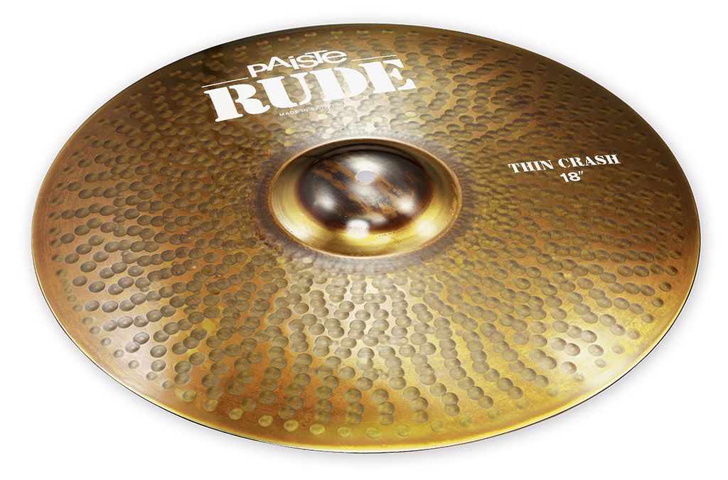Paiste Rude 18" Thin Crash Cymbal