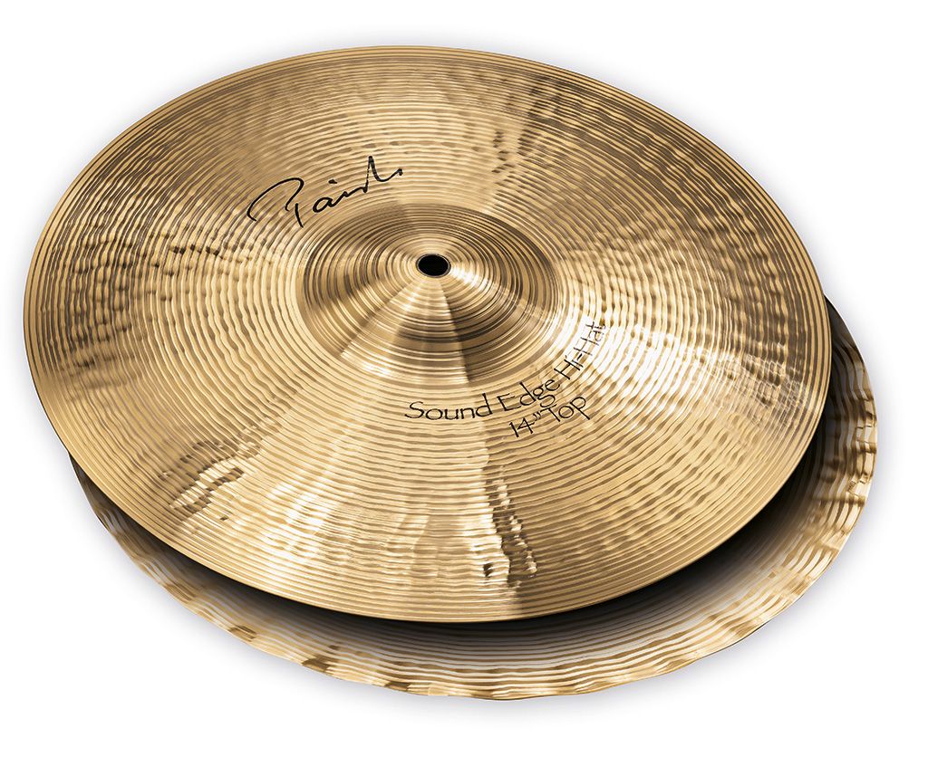 Paiste Signature Sound Edge Hi Hat Cymbals 14"