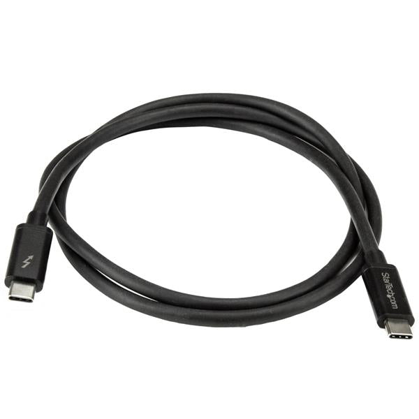 Startech 1m Thunderbolt 3 (20Gbps) USB-C Cable - Thunderbolt, USB, and DisplayPort Compatible
