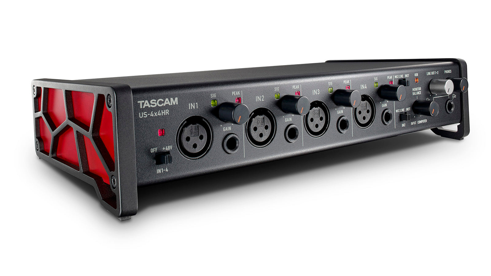 USB　Audio　Tascam　US-4X4HR　Interface