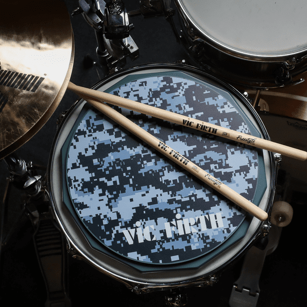 Vic Firth Single Sided 6" Practice Pad - Digital Camo