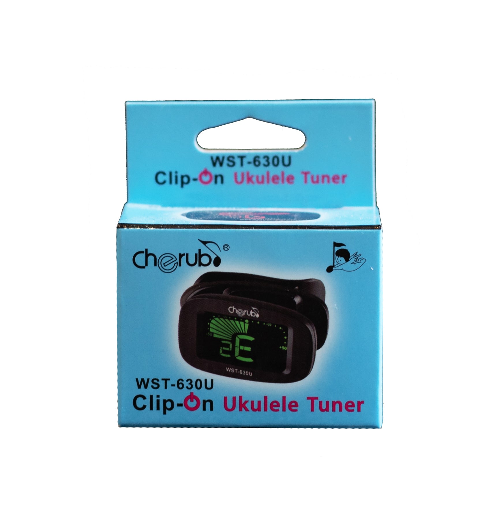 Cherub Clip On Ukulele Tuner Auto-On