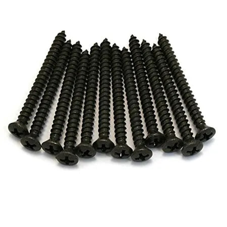 Fender Neck Mounting Screws Black