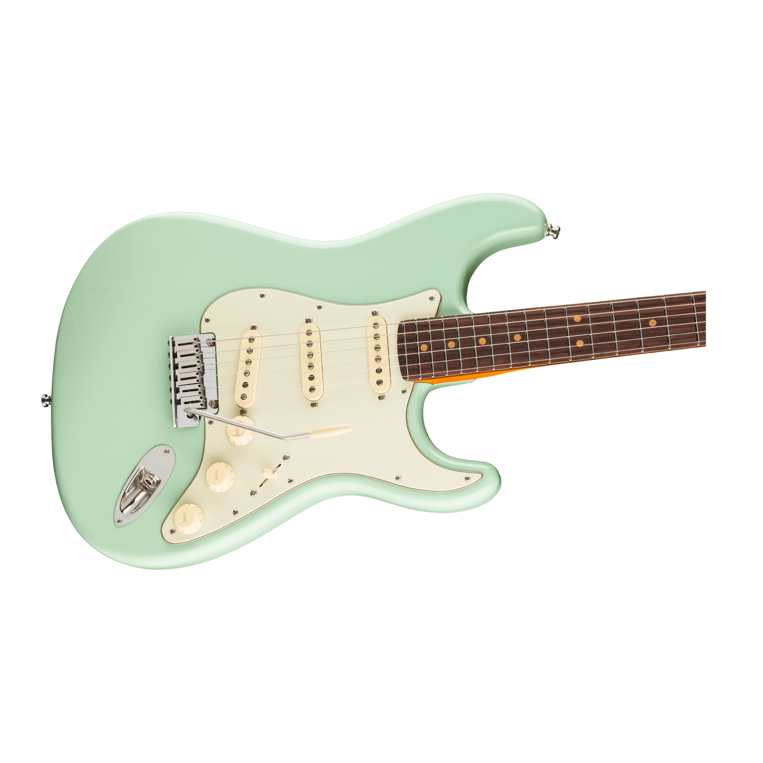 Fender American Ultra Luxe Vintage '60s Stratocaster Electric Guitar - Surf Green
