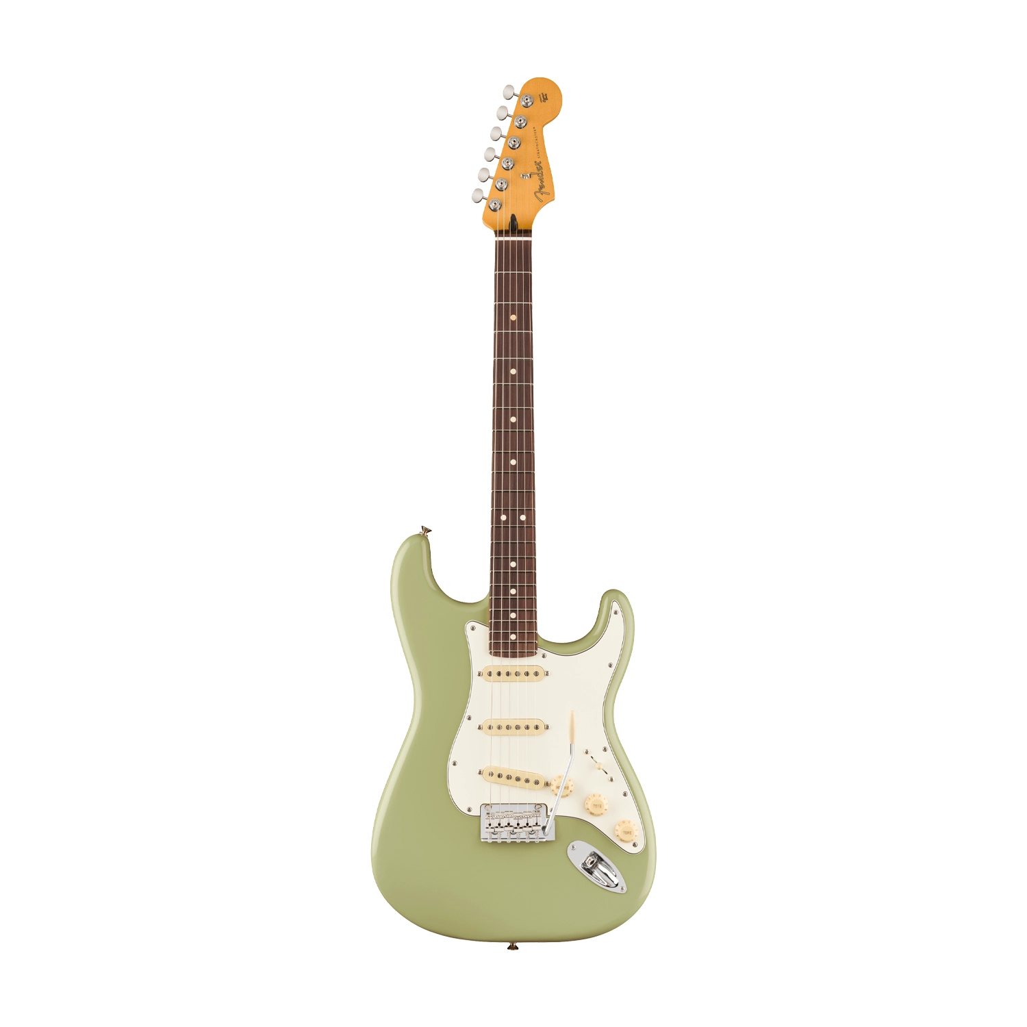 Fender Player II Stratocaster Electric Guitar SSS - Birch Green front panel view