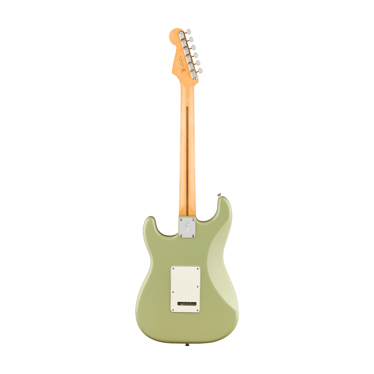 Fender Player II Stratocaster Electric Guitar SSS - Birch Green back panel view