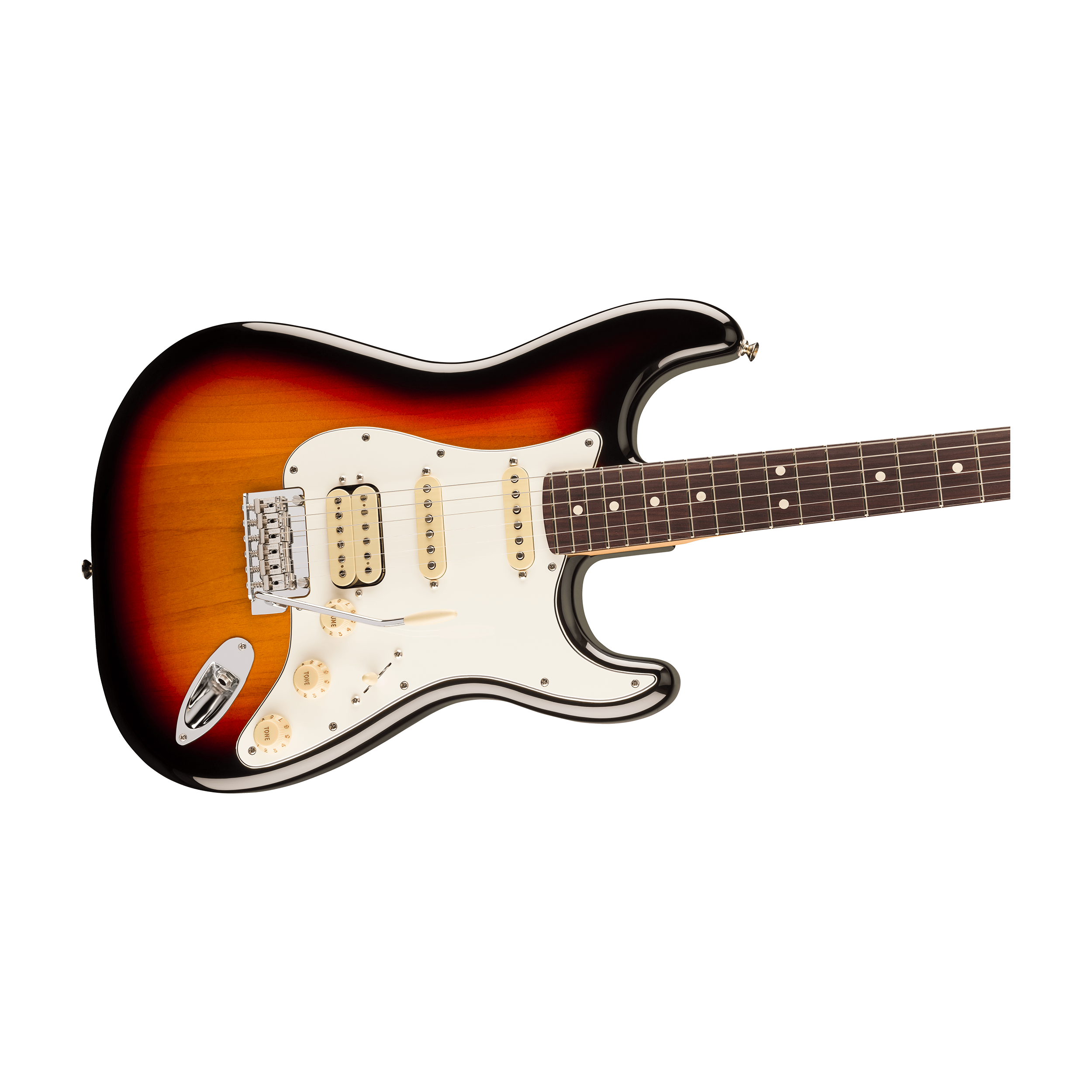 Fender Player II Stratocaster HSS Guitarra Eléctrica - Sunburst de 3 Colores