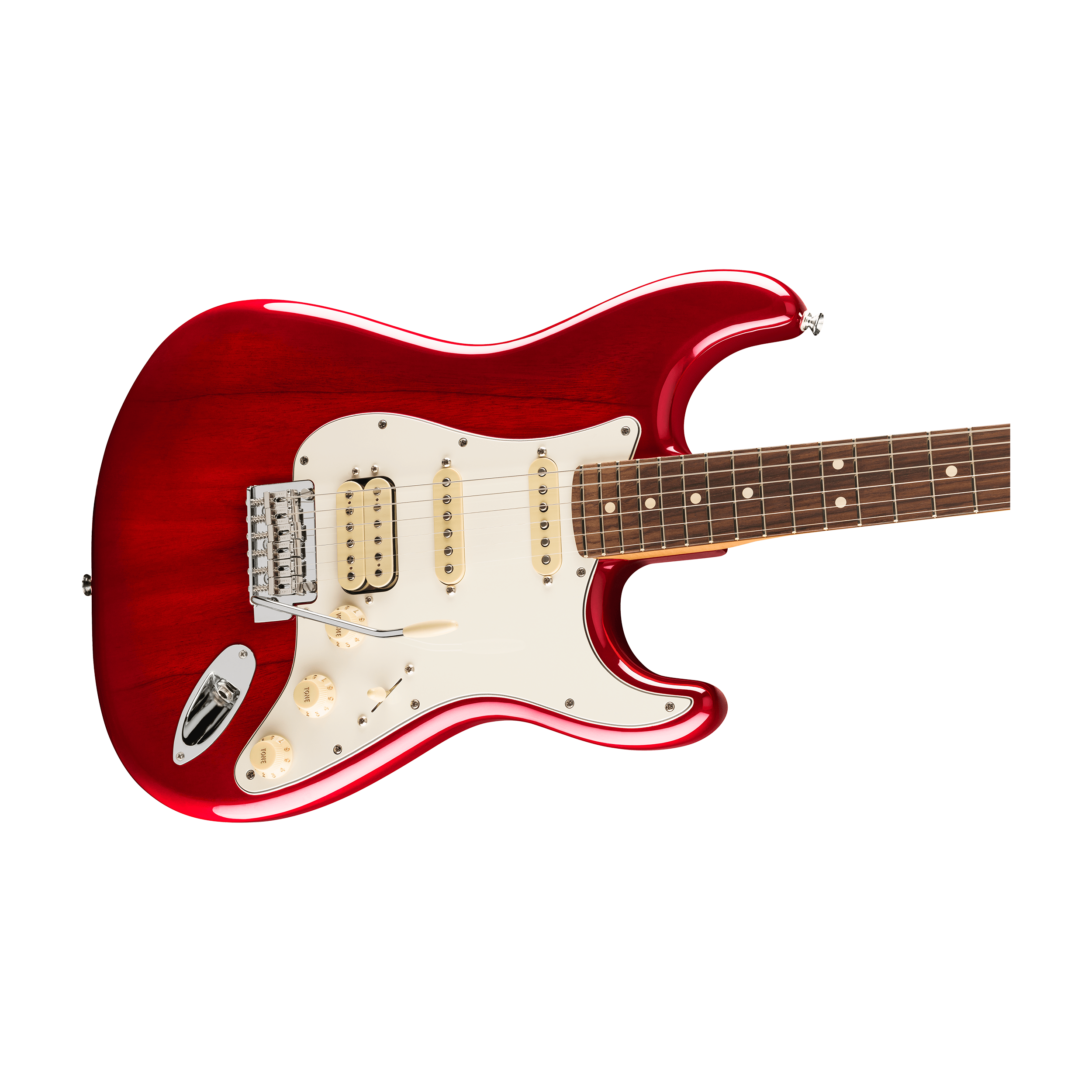 Guitarra Eléctrica Fender Player II Stratocaster HSS – Transparent Cherry Burst