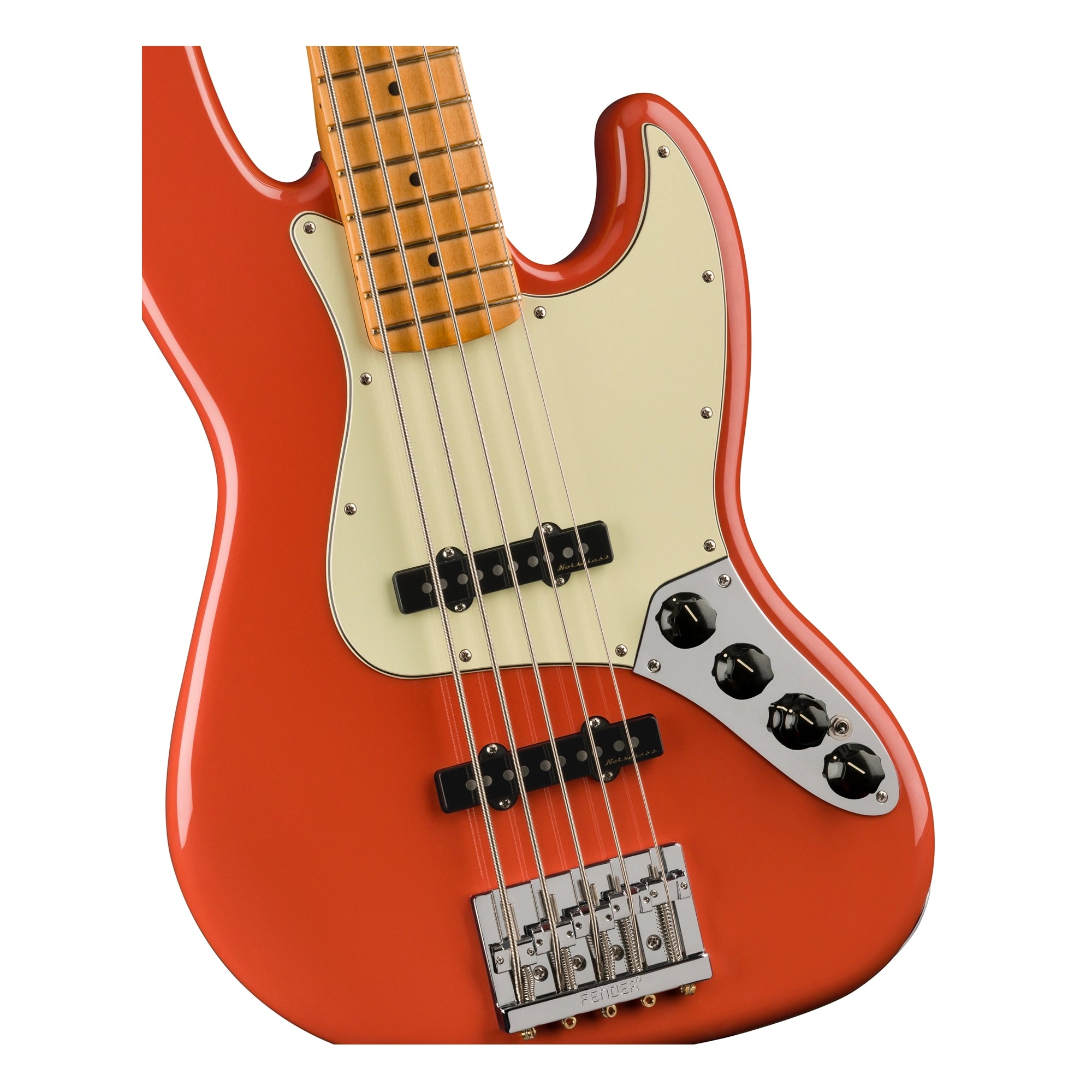 Fender Player Plus Active Jazz Bass V - Fiesta Red