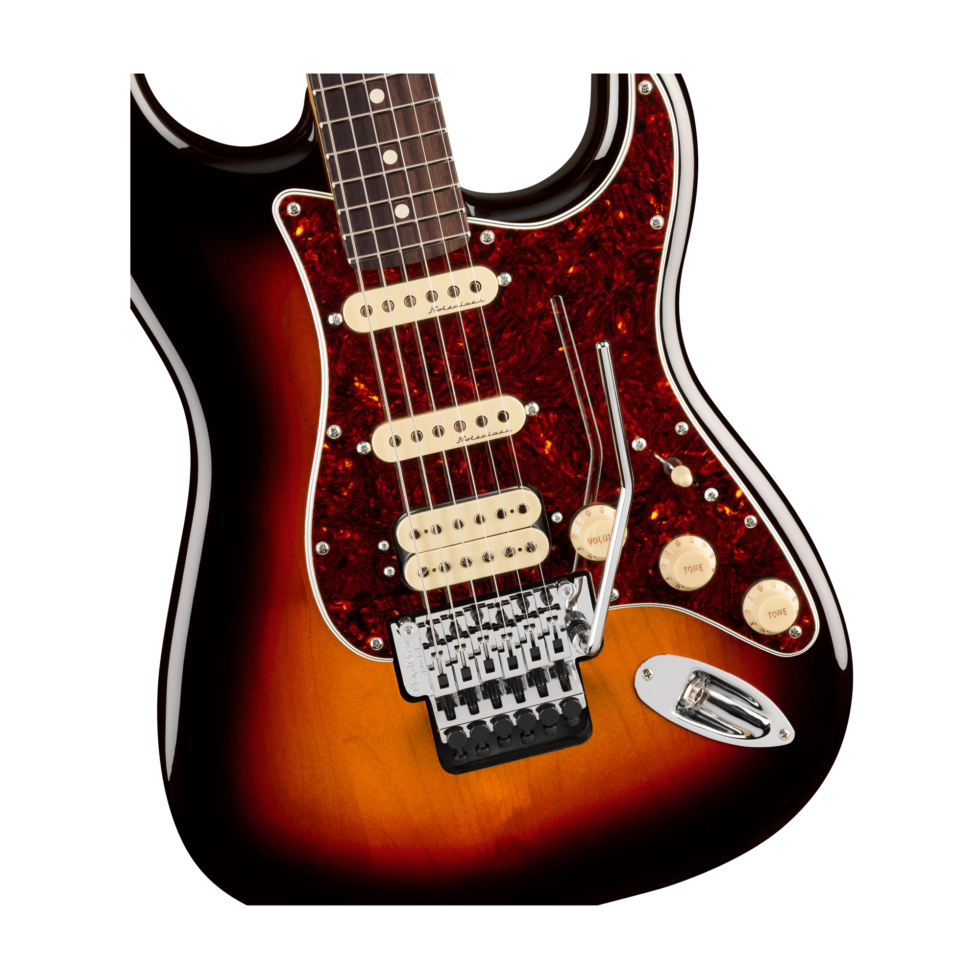 Fender Player II Modified Stratocaster HSS Floyd Rose Electric Guitar - 3 - Color Sunburst