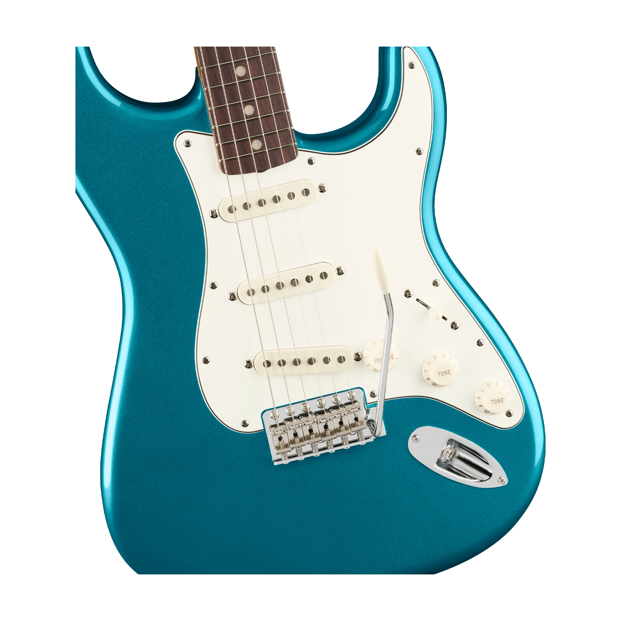 Close up view of Fender 0149170308 Vintera III Late '60s Stratocaster