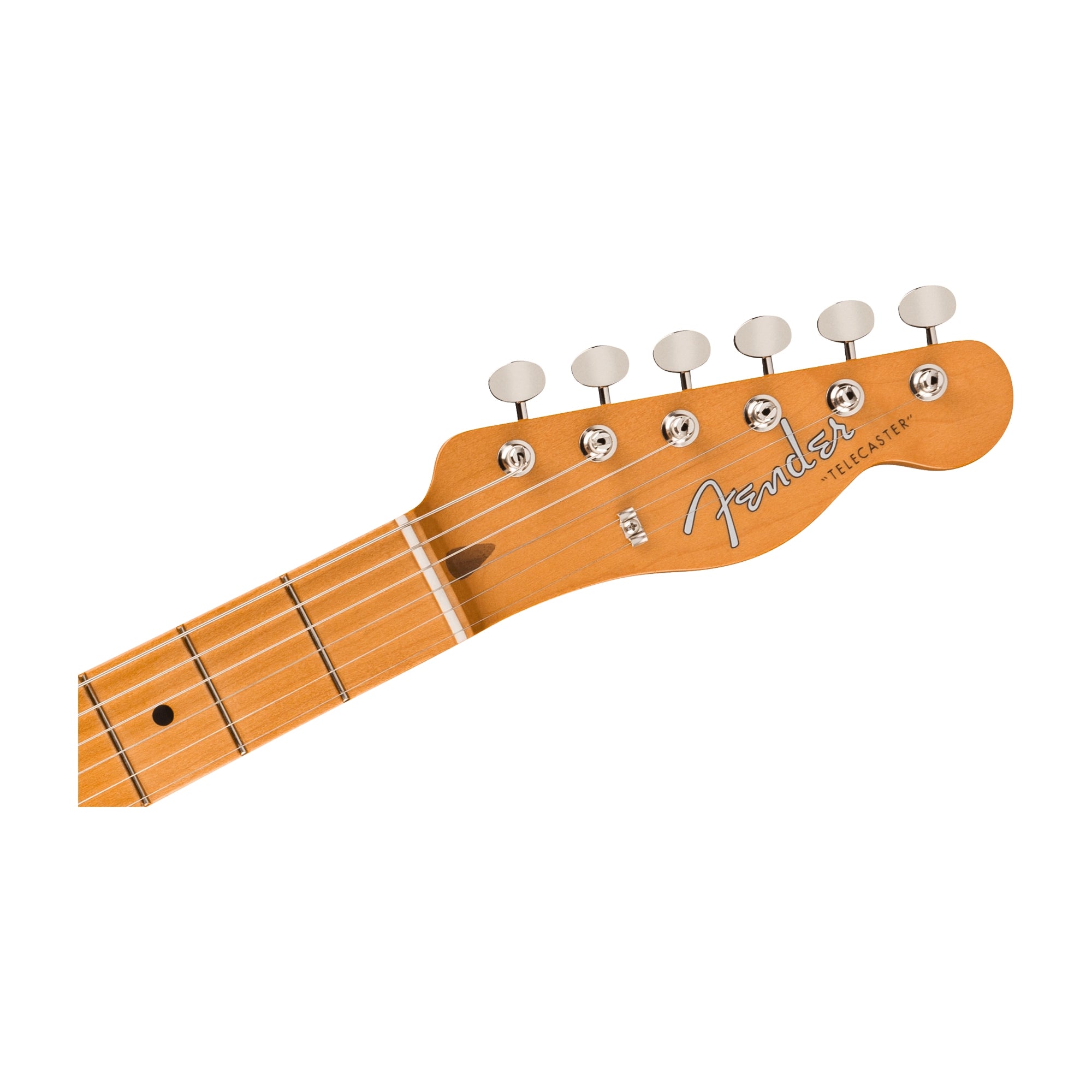 Close up view of Fender 0149192350 Vintera® III Late '50s Telecaster headstock