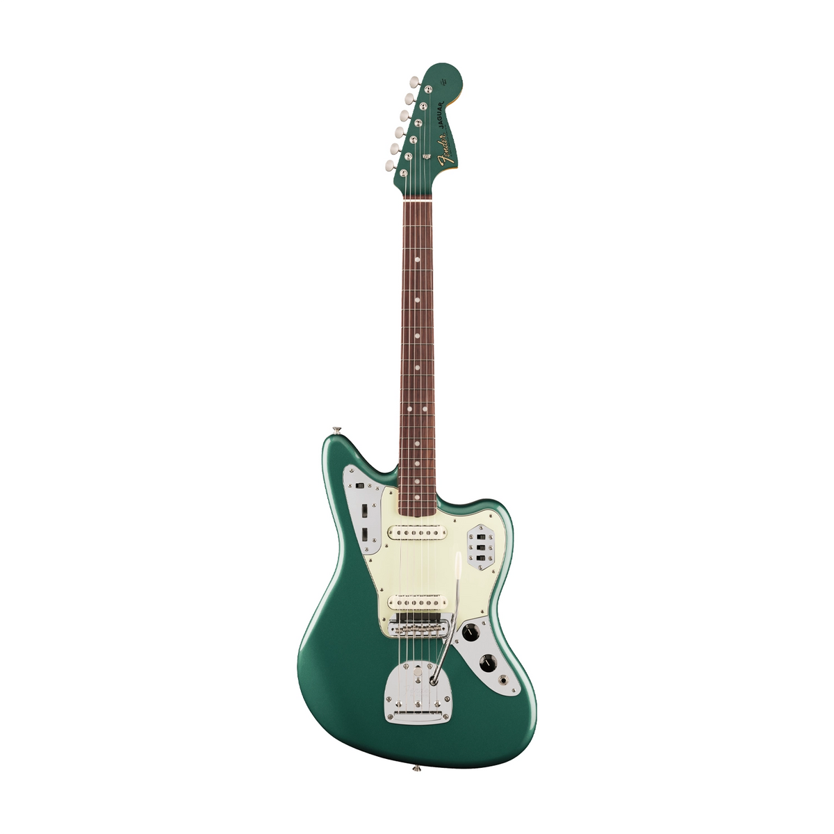 Fender Vintera III Mid 60's Jaguar Electric Guitar - Sherwood Green Metallic