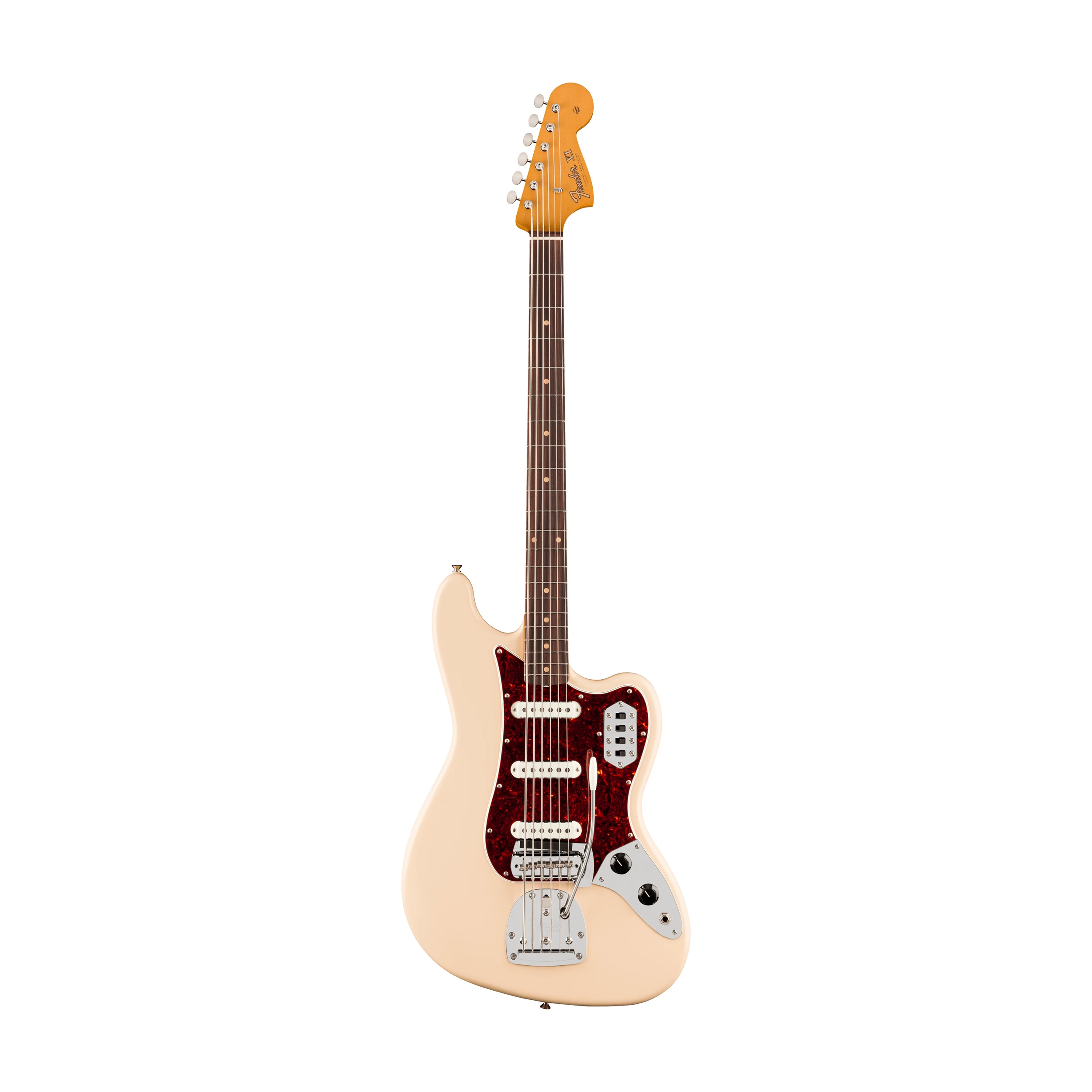 Fender Vintera III Early '60s Bass Vi 6-String Electric Bass Guitar - Olympic White