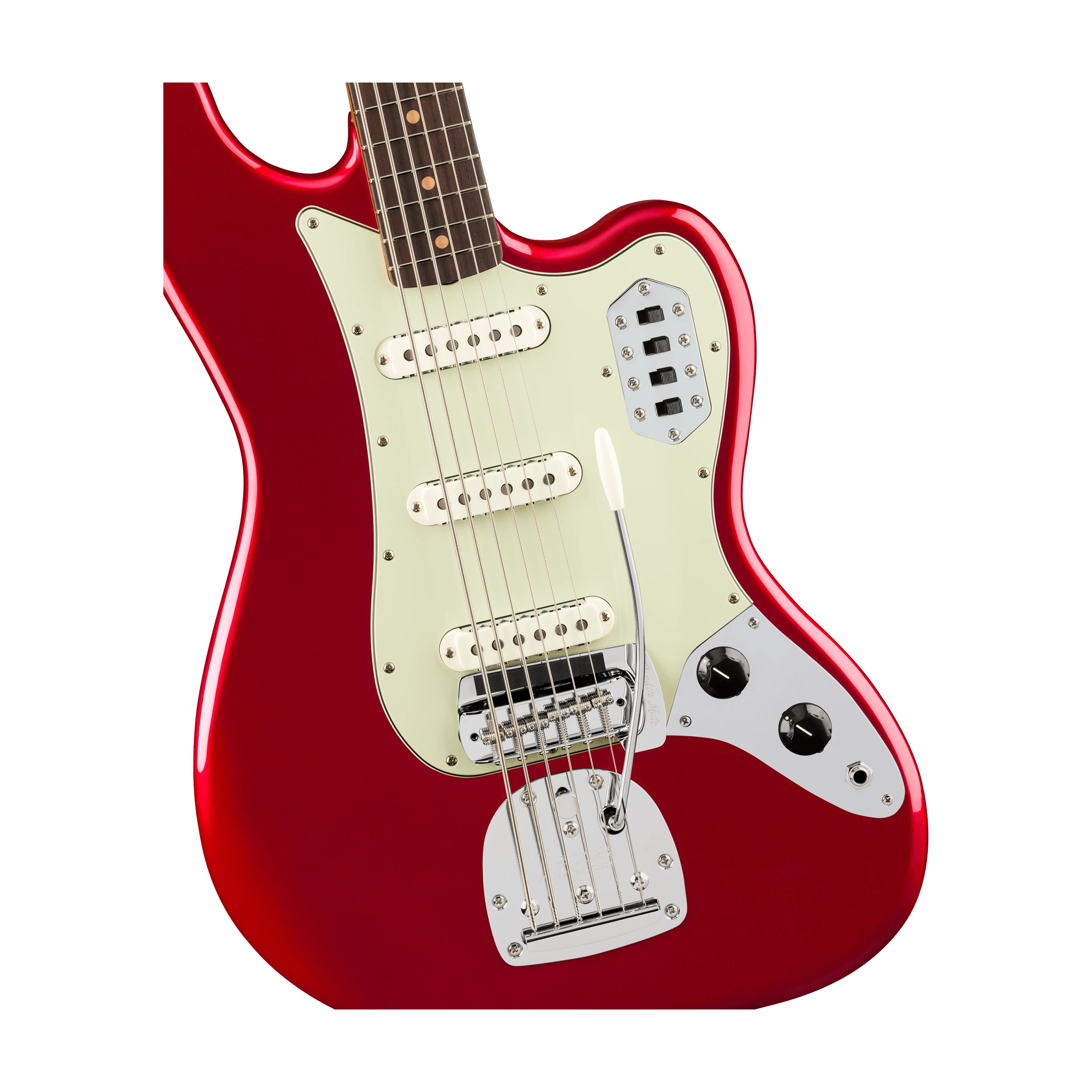 Fender Vintera III Early '60s Bass Vi 6-String Electric Bass Guitar - Candy Apple Red