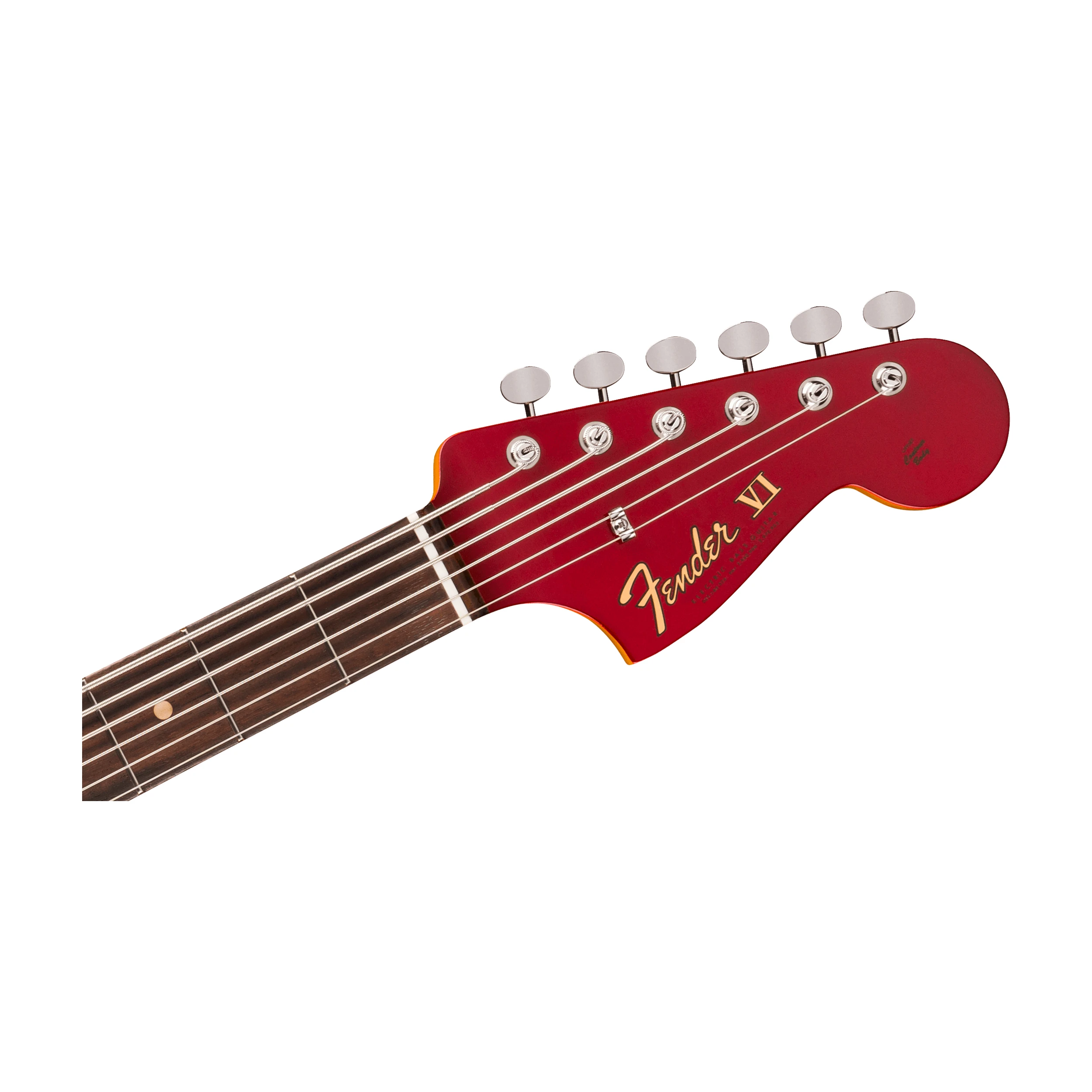 Fender Vintera III Early '60s Bass Vi 6-String Electric Bass Guitar - Candy Apple Red