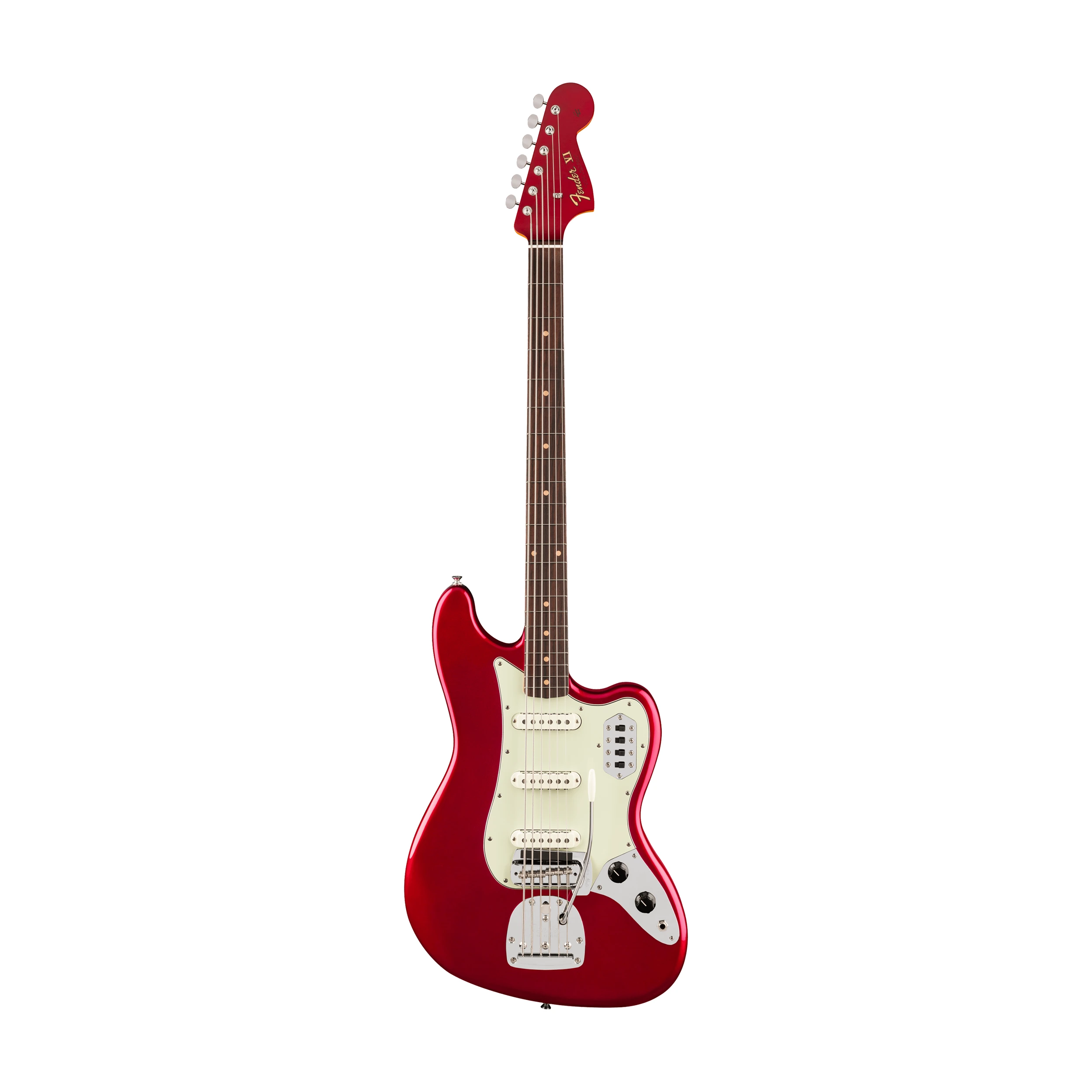 Fender Vintera III Early '60s Bass Vi 6-String Electric Bass Guitar - Candy Apple Red