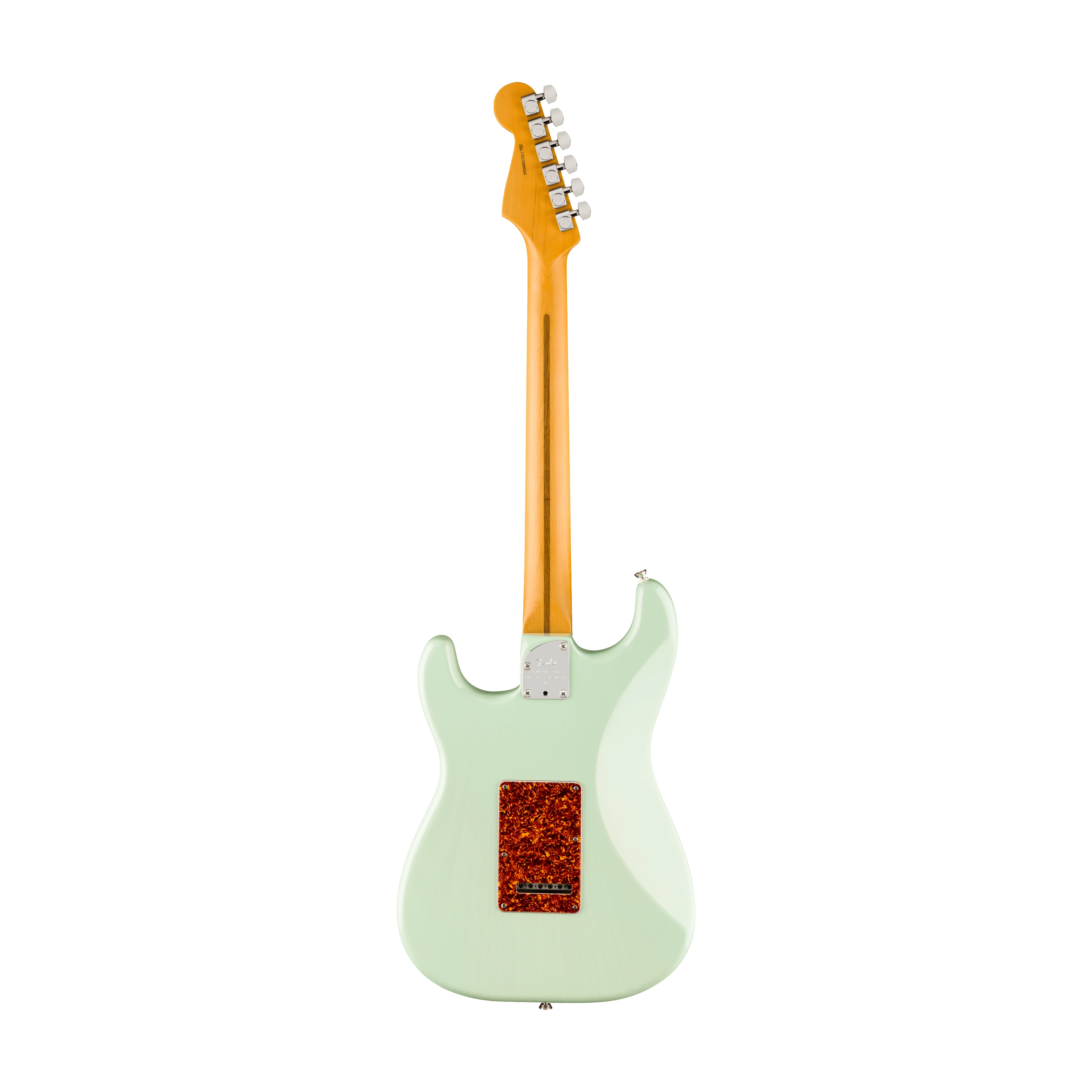 Fender American Professional II Thinline Stratocaster Electric Guitar - Transparent Surf Green