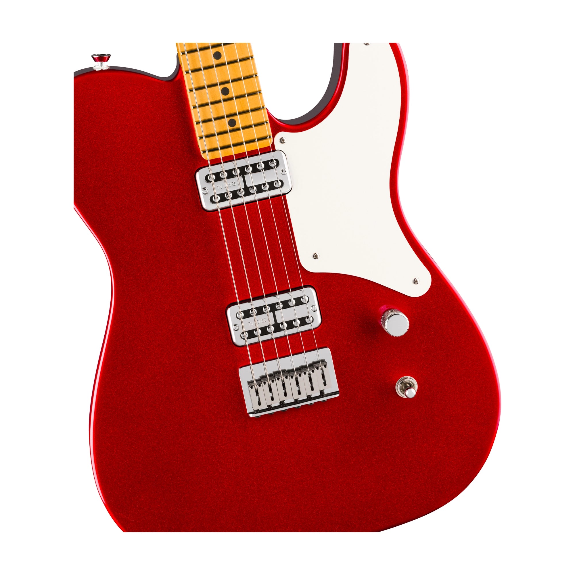 Fender American Professional Classic Cabronita Telecaster 75th Anniversary Guitarra eléctrica - Rojo manzana caramelo