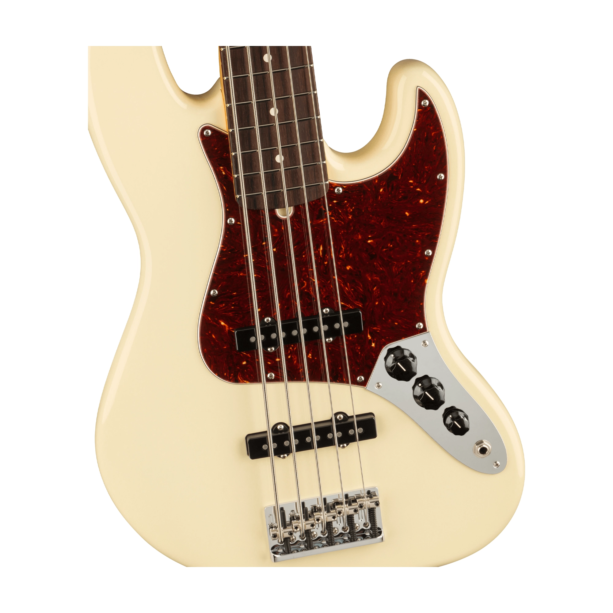 Fender American Professional Il Jazz Bass V Electric Bass - Olympic White
