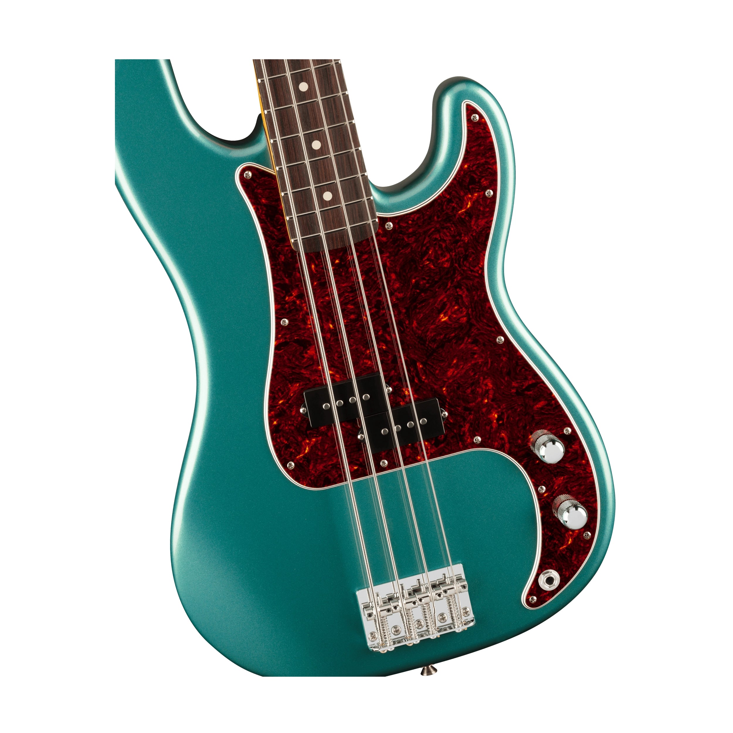 Fender American Professional Classic Precision Bass - Faded Sherwood Green Metallic