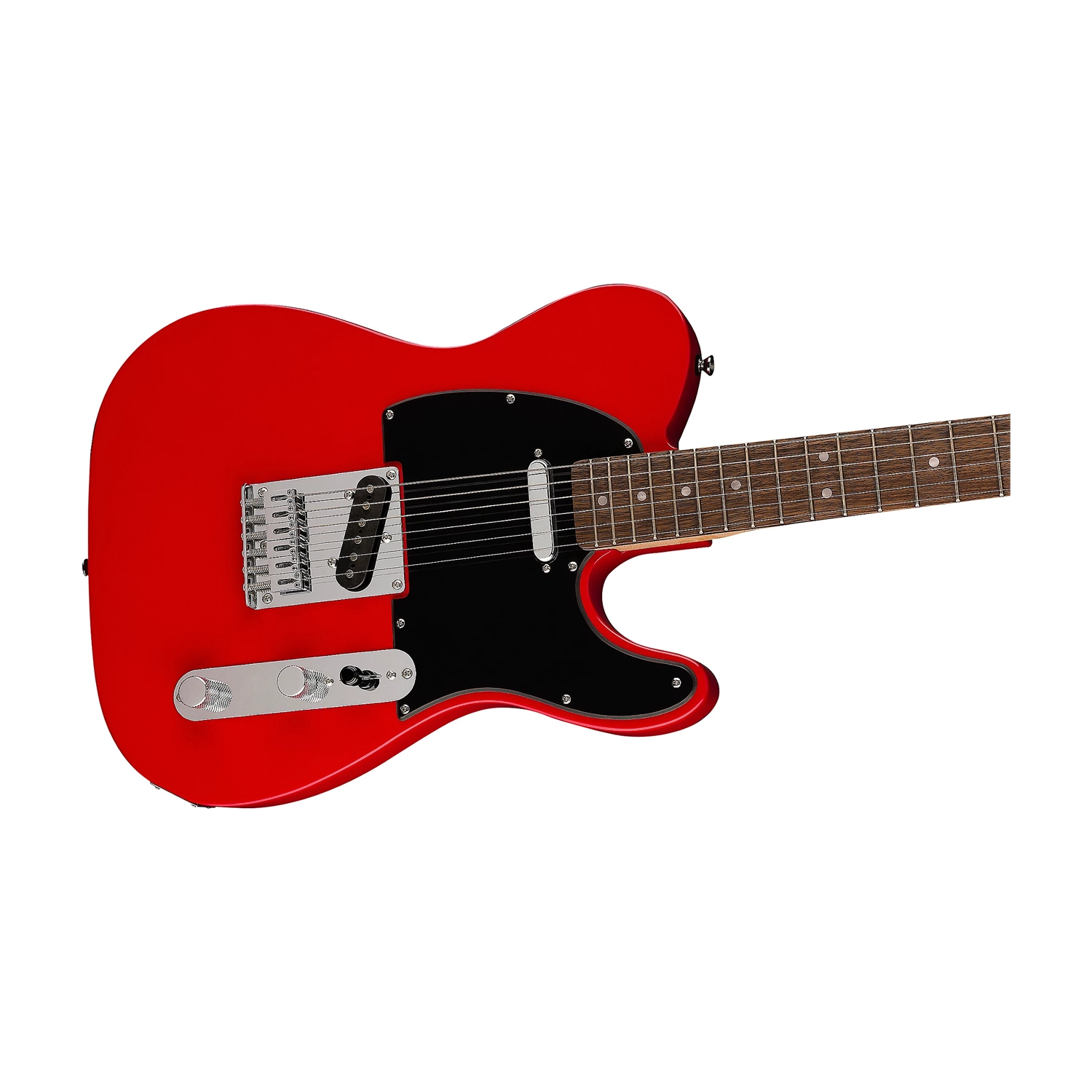 Squier Sonic Telecaster Electric Guitar - Torino Red Body close up